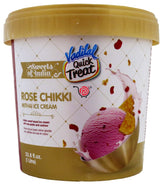 Vadilal Rose Chikki Ice Cream 1 L