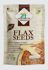 24 Mantra Organic Flax Seed 7 Oz - 200 Gms