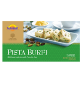 Nanak Pista Barfi 15 Pieces - 340 Gms