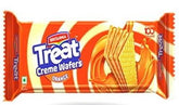Britannia Treat Creme Wafer Orange 5.29 Oz -150Gms