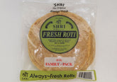 Shri Fresh Roti 100 % Whole Wheat 25 Pc-35 oz