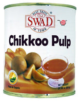 Swad Chikkoo Pulp 29.9 Oz - 850 Gms