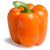 Fresh ORANGE PEPPER $-Lb