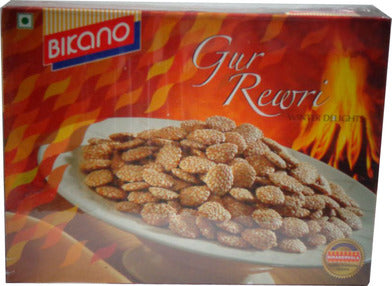 Bikaji Gur Rewri 14 Oz - 400 Gms