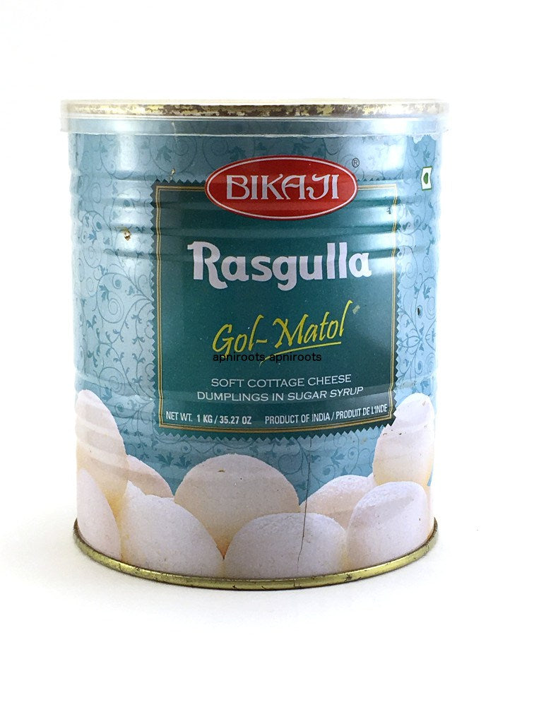 Bikaji Tin Rasogulla 27Oz - 1Kg