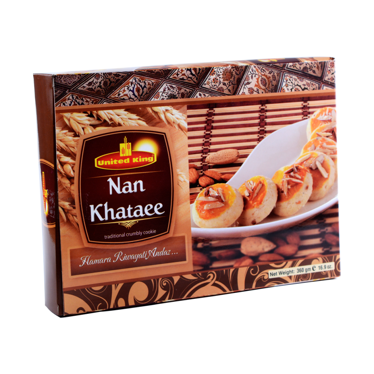 United King Naan Khatai 360 Gms