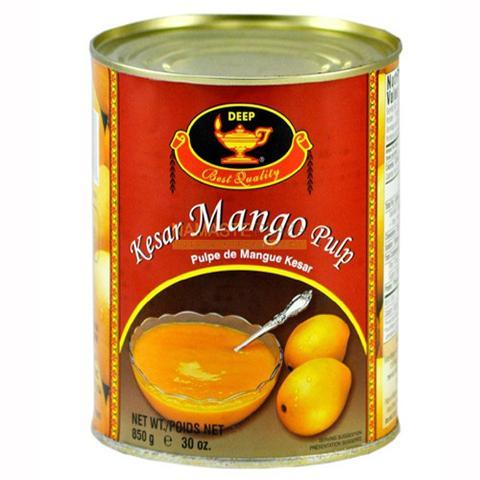 Deep Kesar Mango Pulp 30 Oz - 850 Gms