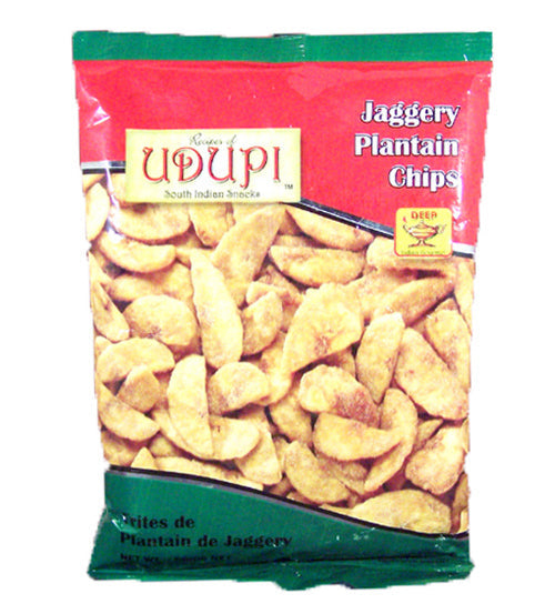 Udupi Jaggeri Plantain Chips 7 Oz - 200 Gms