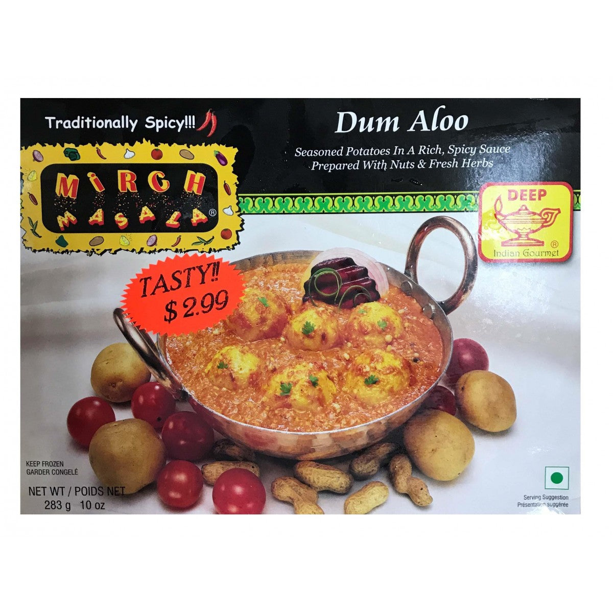 Deep Mirch Masala Dum Aloo 10 Oz - 283 Gms