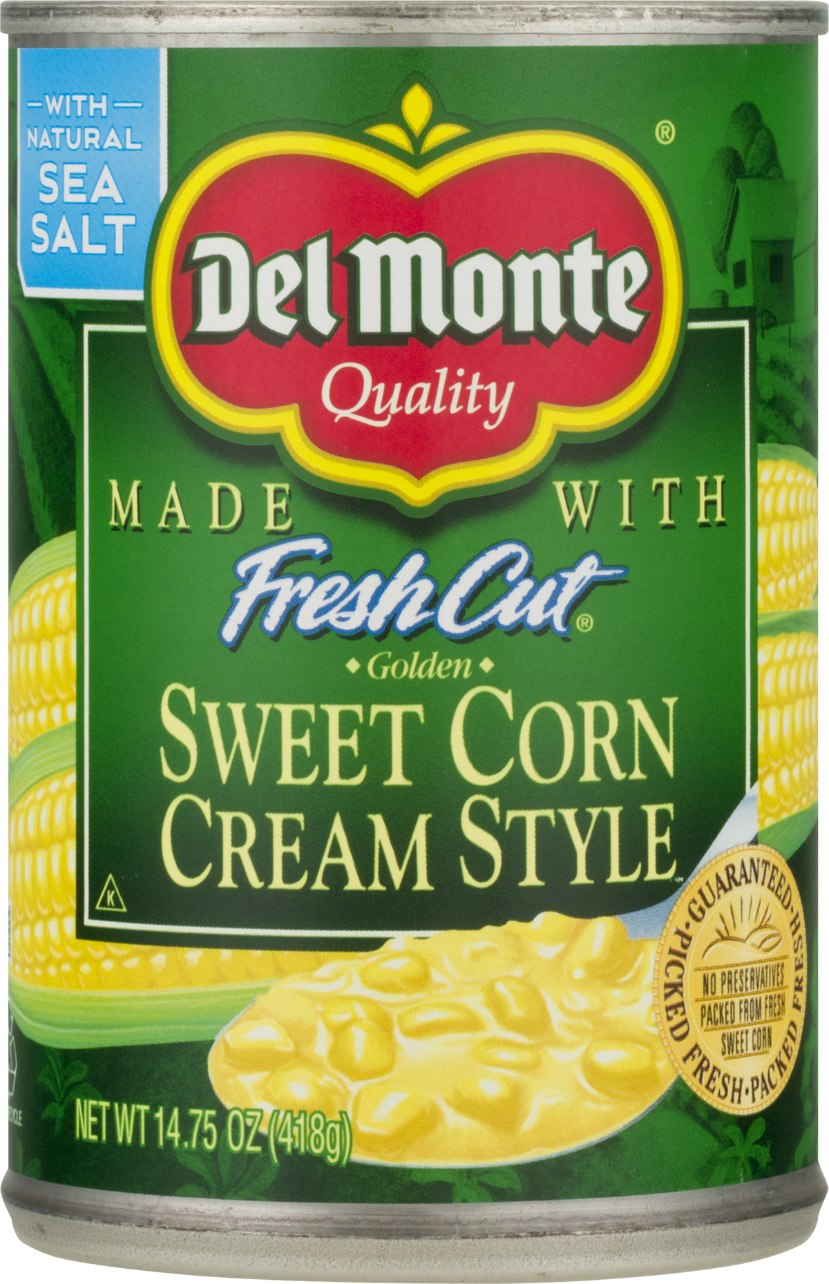 Del Monte Sweet Corn 14.75 Oz - 418 Gms