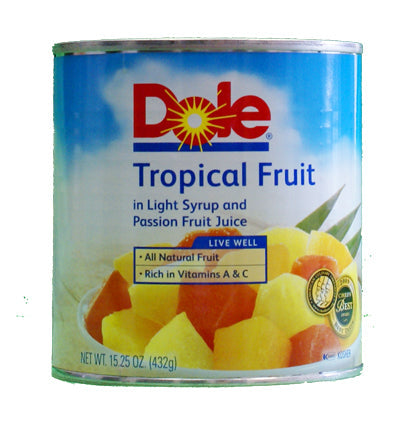 Dole Tropical Fruits 15.25 Oz - 432 Gms