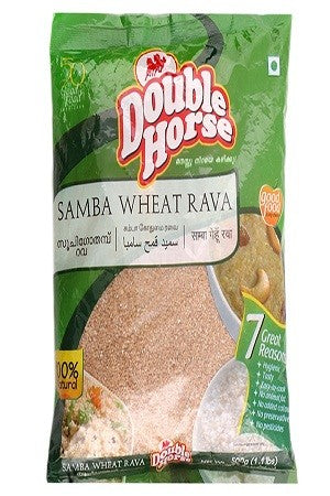 Double Horse Samba Wheat Rava 2.2 Lb - 1 Kg