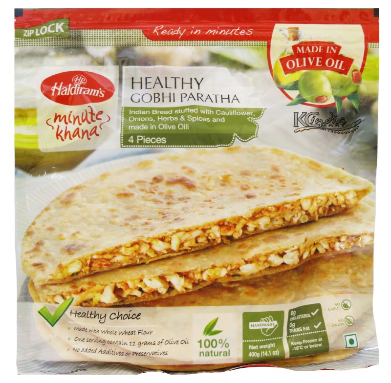 Haldiram's Gobi Paratha 4 Pieces