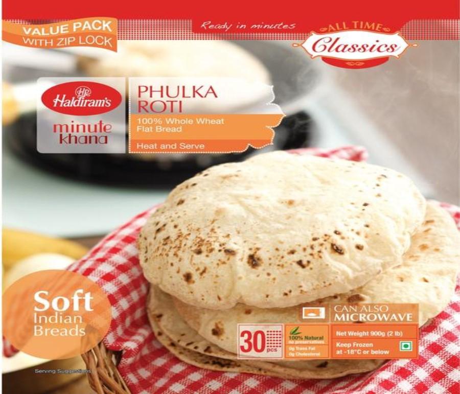 Haldiram's Phulka Roti 30 Pieces