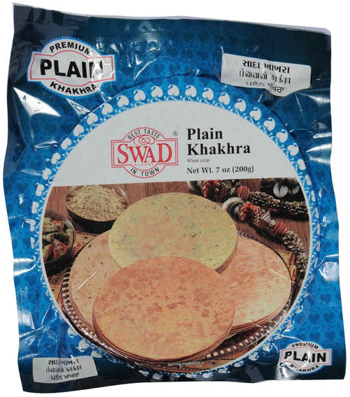 Swad Plain Khakhra 7 Oz - 200 Gms