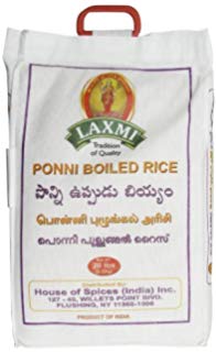 Laxmi Ponni Boiled Raw Rice 20lb