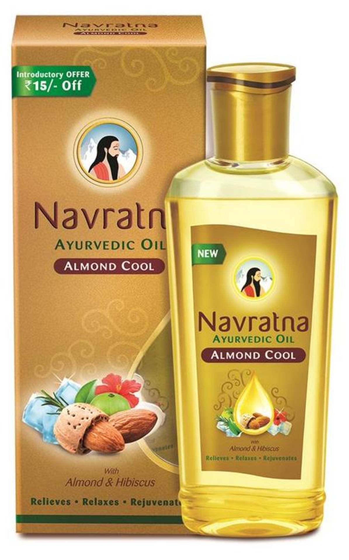 Navratna Almond Oil 200 ml