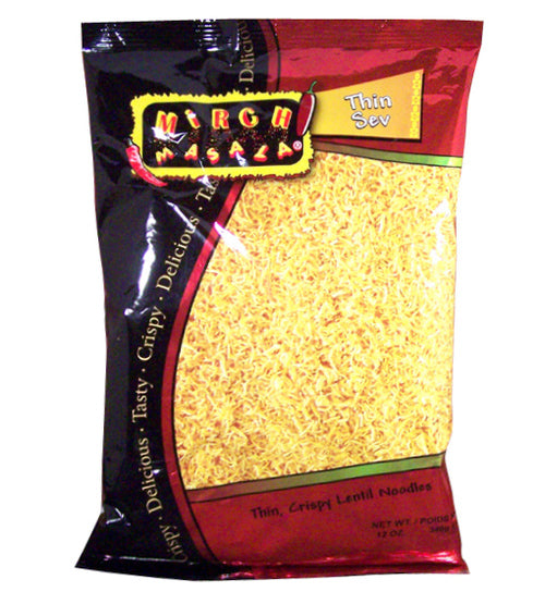 Mirch Masala Thin Sev 12 Oz - 340 Gms