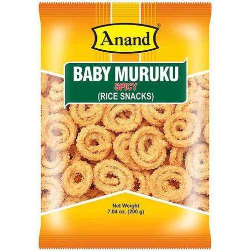 Anand Baby Murukku Spicy 7 Oz - 200 Gms