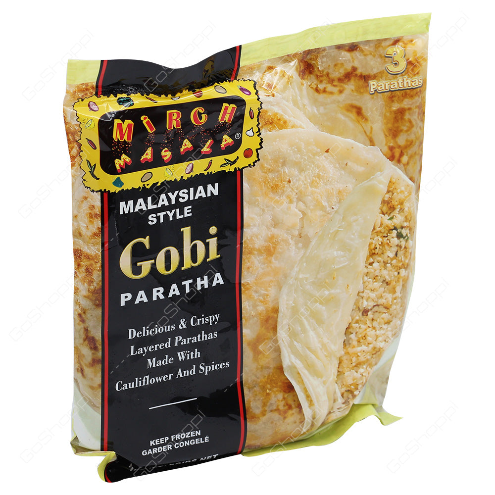 Mirch Masala Gobi Paratha 3 Pieces
