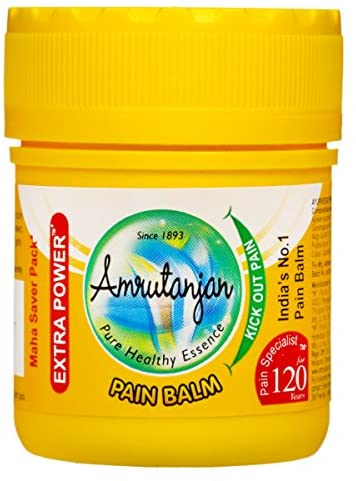 Amrutanjan Pain Rub (Balm) Yellow - 30ml