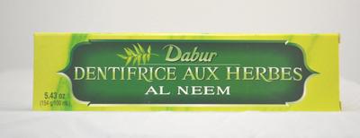 Dabur Dentifrice Aux Herbes 6.7 OZ - 190 Gms