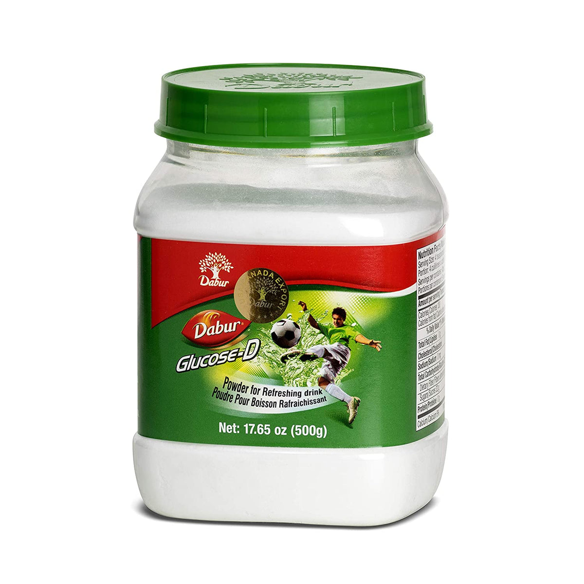Dabur Glucose D - Powder for Refreshing Drink 500g