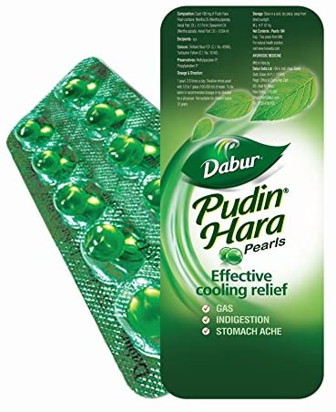 Dabur Pudin Hara Pearls 10 Capsules