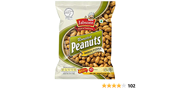 Jabsons  Roasted Peanuts Dabeli 140Gms