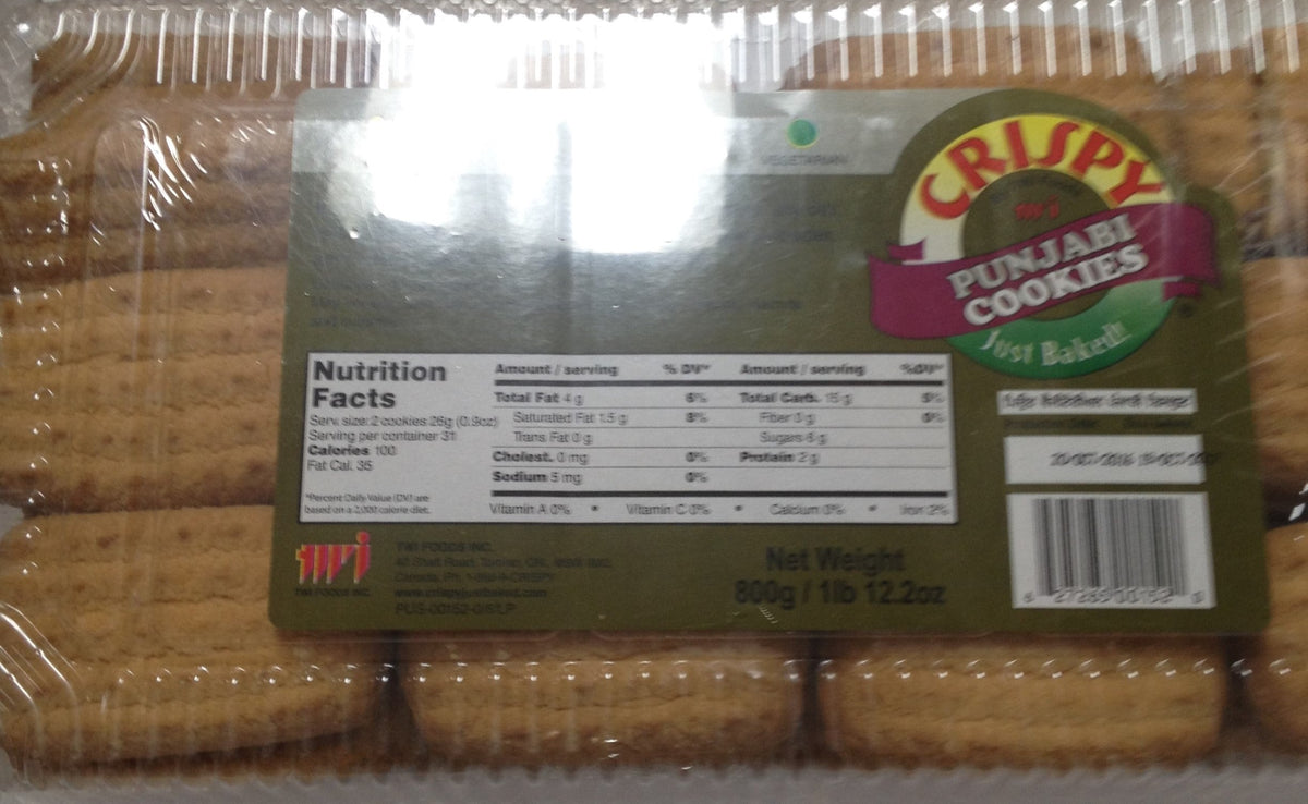 Crispy Punjabi Cookies  28 Oz - 800 Gms