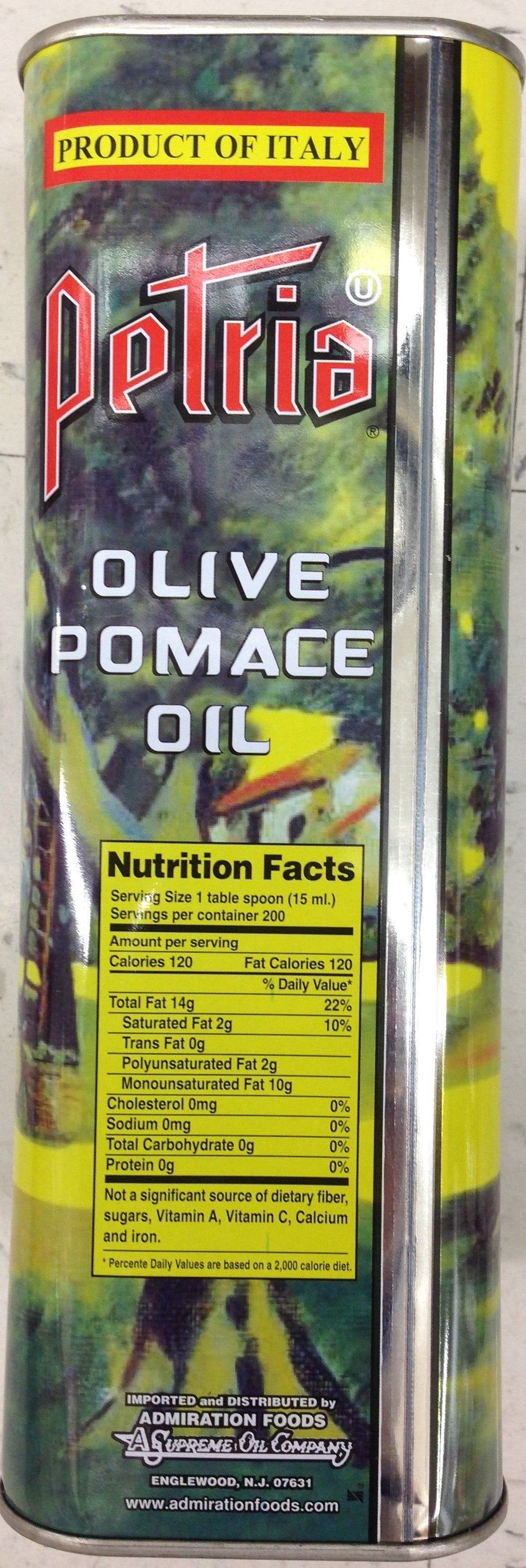 Petria Olive Pomace Oil 101 Fl Oz