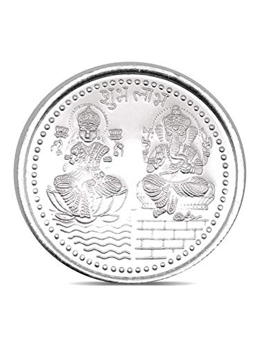 Silver coin for Dhanteras Poojan-Diwali Poojan  10 Gms