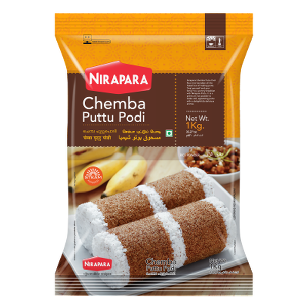 Nirapara Chemba Puttu Podi 35.27 Oz - 1 Kg