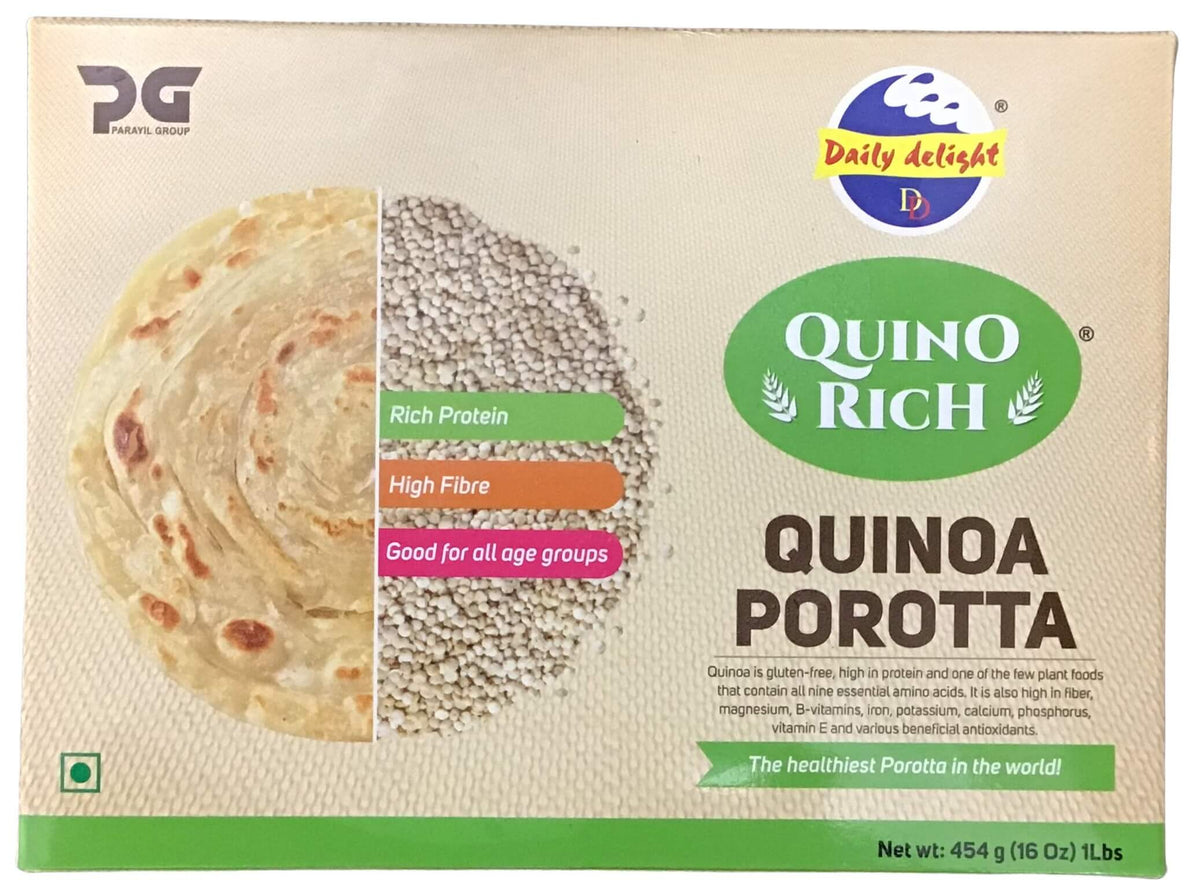Daily Delight  Quinoa Porotta 454Gms