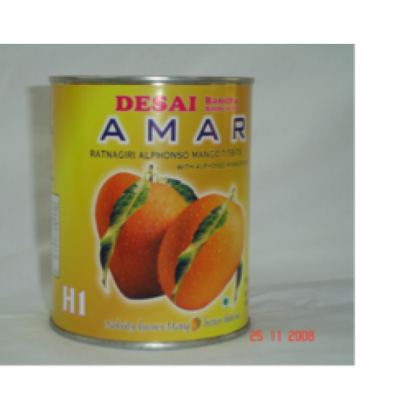 Amar Desai Alphonso Mango Tidbit 30 Oz / 850 Gms