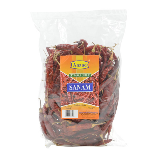 Anand Dry Whole Chilli Sanam 14 / 400 Gms