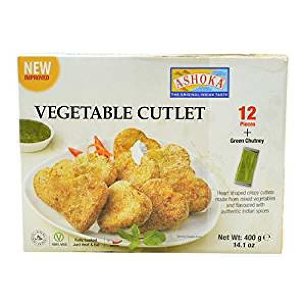 Ashoka Vegetable Cutlet 12 Pieces / 400 Gms