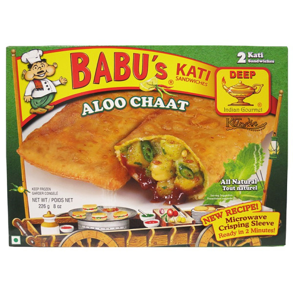 Babu's Kati Aloo Chat 2 Pieces / 226 Gms
