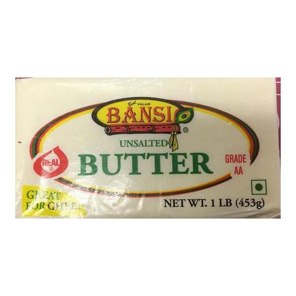 Bansi Unsalted Butter 1lb/453Gms