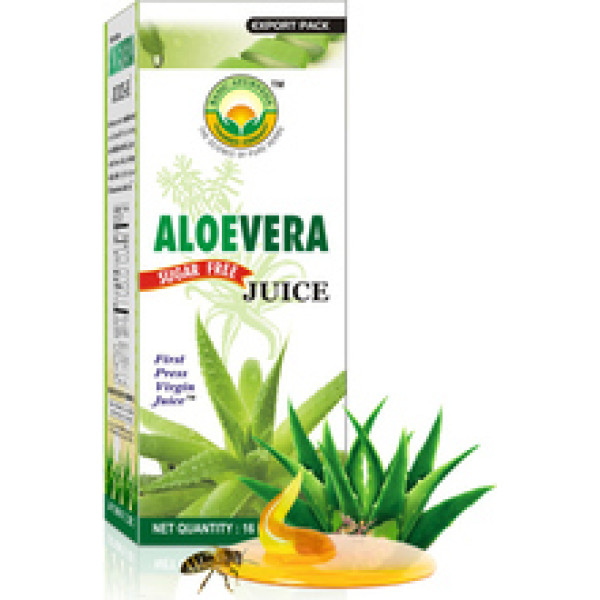 Basic Ayurveda Aloe Vera Sugar Fre Juice-H 16 oz / 480 ml