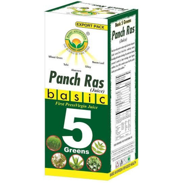 Basic Ayurveda Panch Ras Juice 16 oz / 480 ml