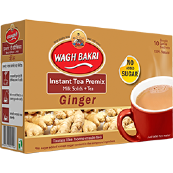Wagh Bakri Instant Ginger Tea (3 in 1) 9.18 OZ / 261 Gms
