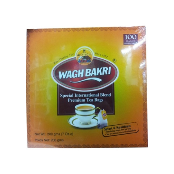 Wagh Bakri Premium Tea Bags 7 OZ / 198 Gms