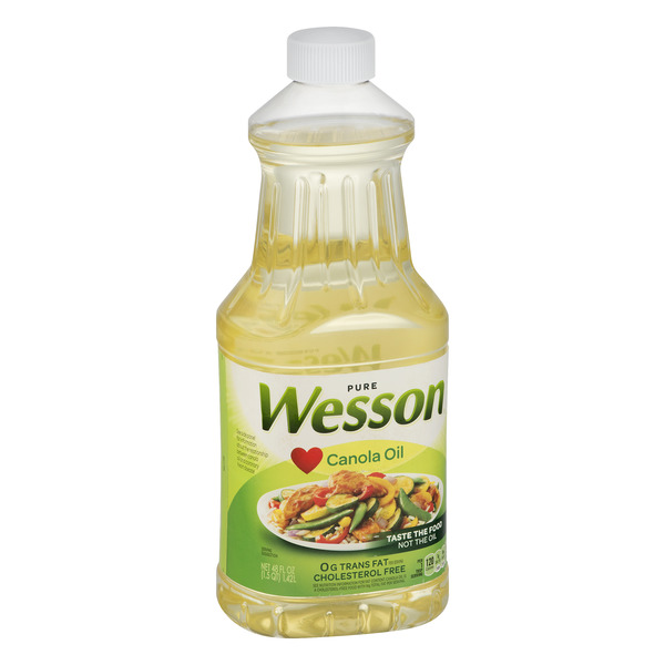 Wesson Canola Oil 48 Oz / 1.42 L
