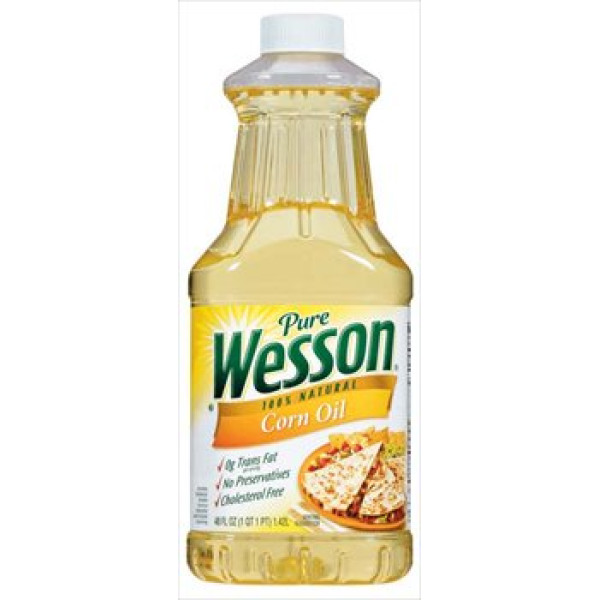 Wesson Corn Oil 48 Oz / 1.42 L