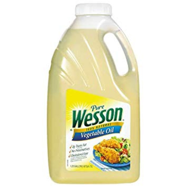 Wesson Vegetable Oil 1 Gallon / 3.79 L