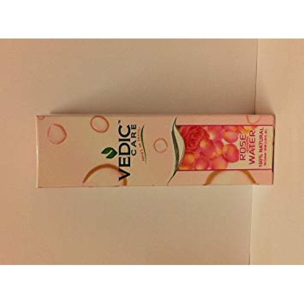 Vedic Rose Water 3.38 oz / 100 ml