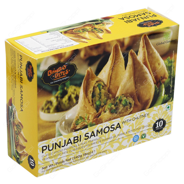 Bombay Bites Punjabi Samosa 10 Pieces