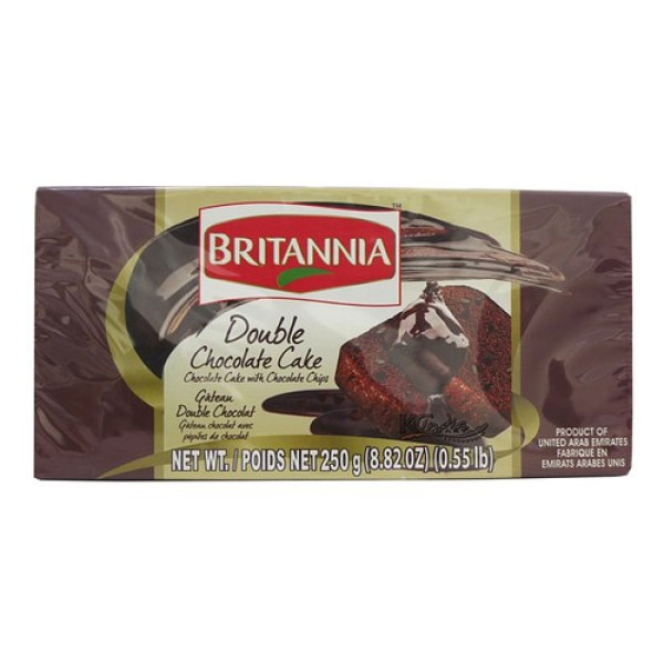 Britannia Double Chocolate Cake 8.8 Oz / 250 Gms
