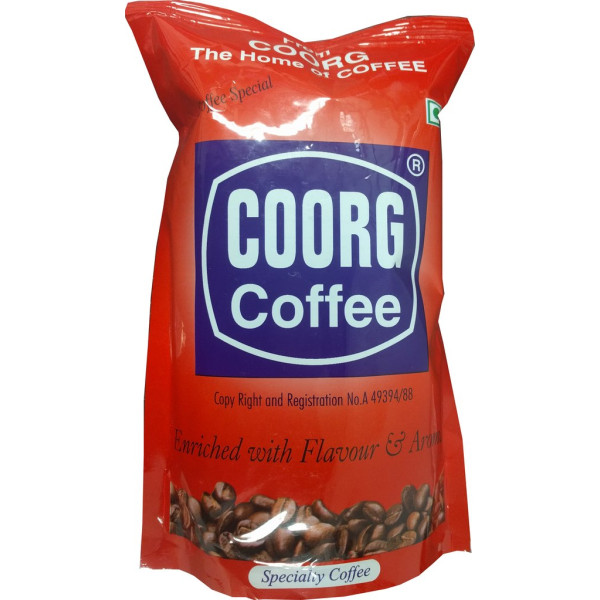 Coorg Coffee Enriched Flavored 17.5 OZ / 496 Gms